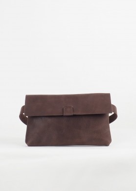 Dark Brown small leather...