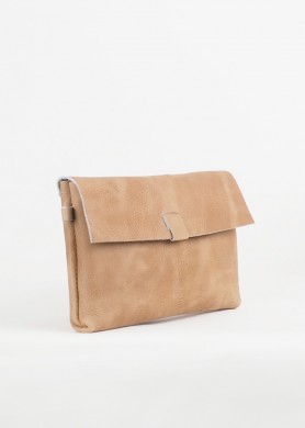 Beige small leather belt...