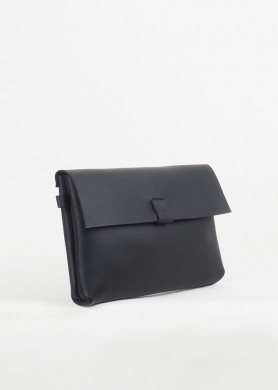 Black small leather belt...