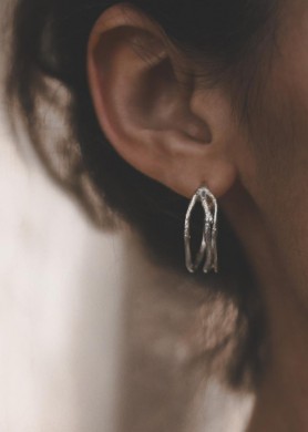 pendientes de aro plata ·...