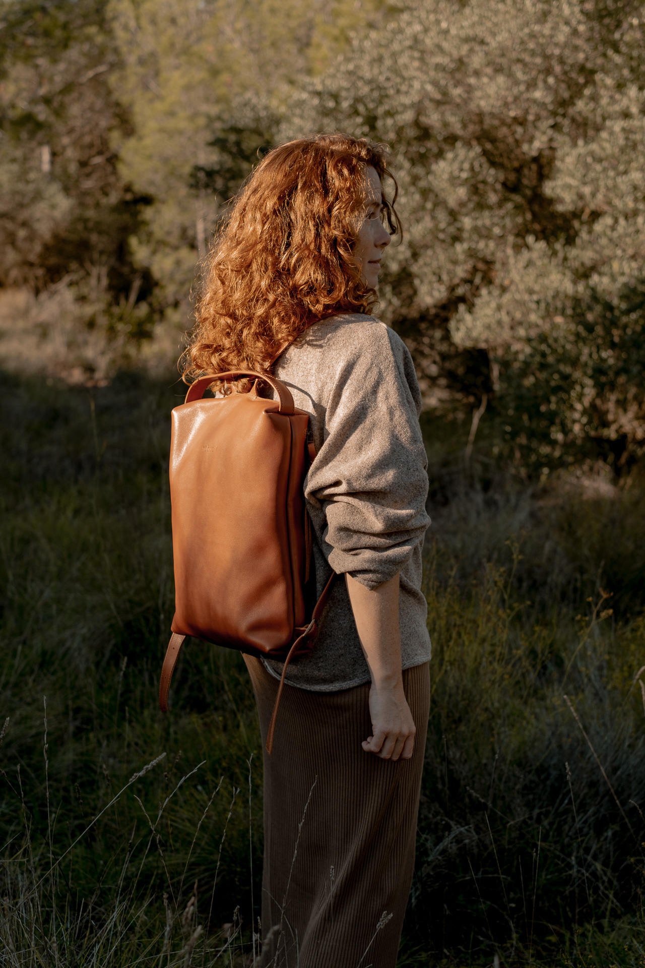 Mochilas de cuero artesanales