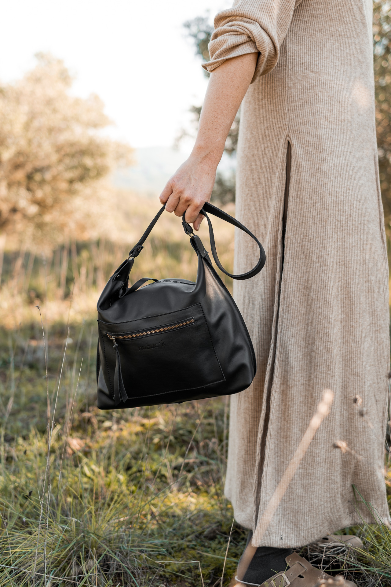 Bolsos de cuero hechos a mano